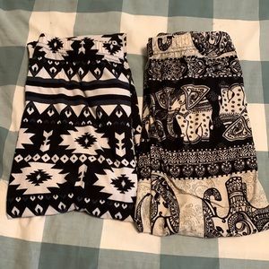 EGUC Agnes & Dora leggings lot of 2